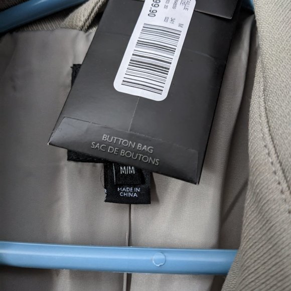 Brand New - RW&Co Double Breasted Trench Coat, Medium - Picture 4 of 4